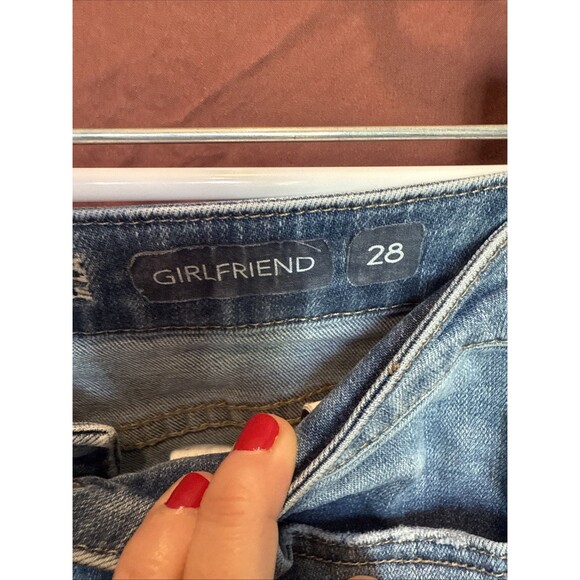 Grace in LA Jeans Size 28 Boho Western Ripped Straight Leg Distressed - Picture 7 of 11